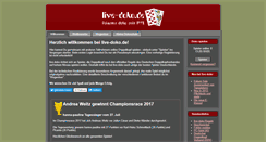 Desktop Screenshot of live-doko.de